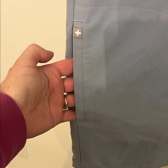 Figs Women's Soft Blue - Picture 3 of 4